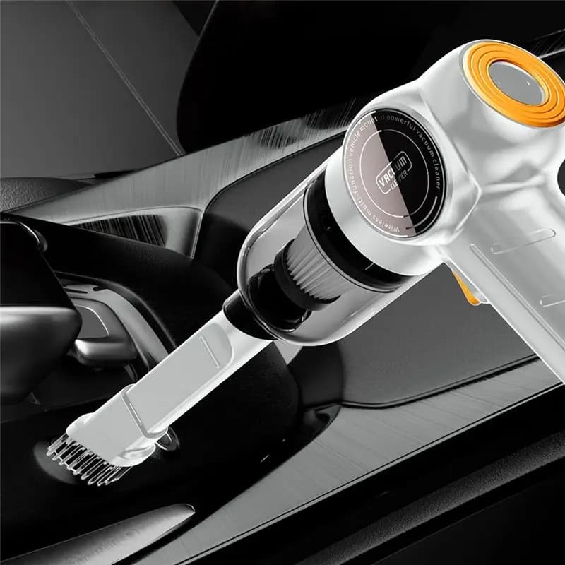 Aspirapolvere Portatile Senza Fili per Auto, Potente Aspirazione e Soffiaggio, Aspirapolvere per Tastiera, Versione USA
