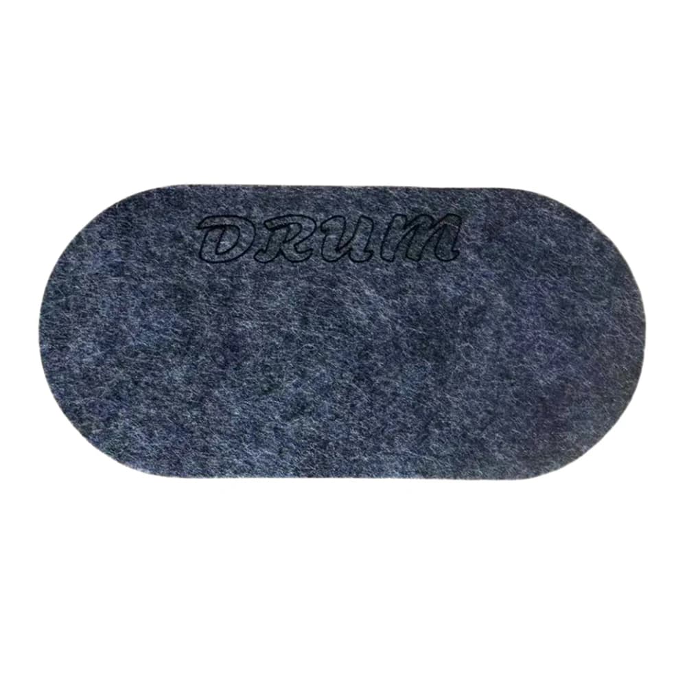 Drum Reinforcement Sticker Drum Kick Pad Minimal Interference Enhanced Drum Skin Protection Compact And Lightweight