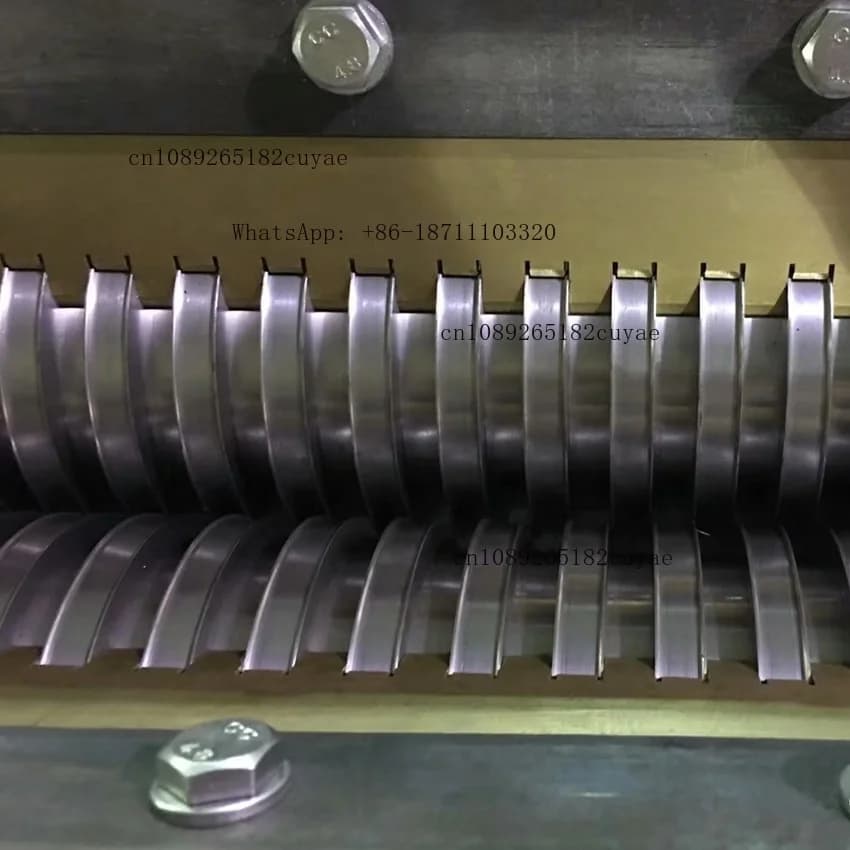 High Quality Accurate Rice Noodle Slitter Roller KUEH TEOW Cutter for Pasta Making Machine