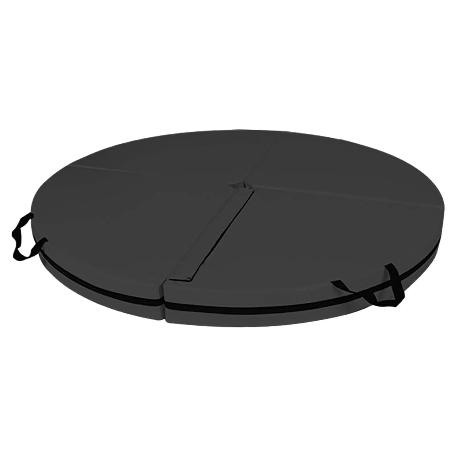 Foldable Ball Mat Floor Protection Round Floor Bearing For Ball Training Mat for Pilates Outdoor Studio Fitness