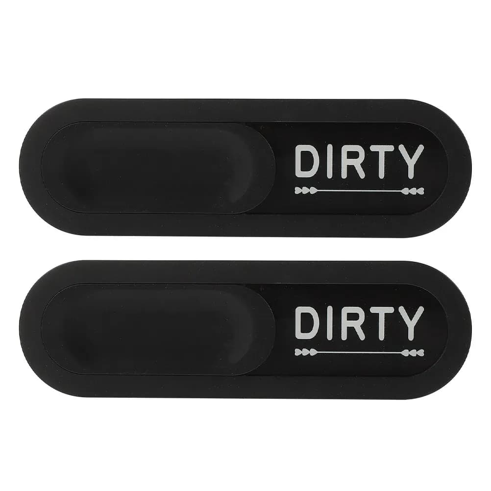 2 Pezzi Indicatori Magnetici per Lavastoviglie Pulito/Sporco, Segnaposto Scorrevole per Cucina, Gadget Domestici, Decorazione Elegante