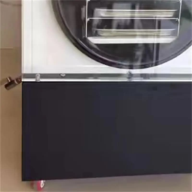 High Efficiency 1400w Vacuum Freeze Dryer Machine For Producing Crispy Freeze Dried Fruit Healthy Snacks