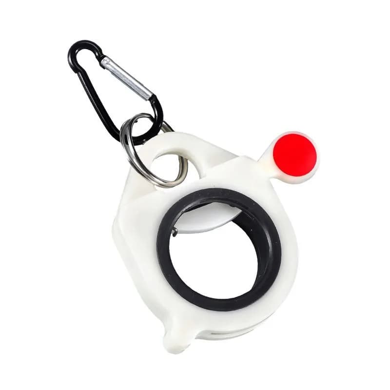 Organizzatore per fascette stringicavo fluorescente, portatile e riutilizzabile, porta fascette, strumento per la conservazione delle fascette.