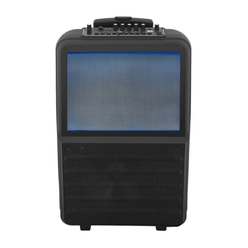 Offerta Speciale: Macchina per Karaoke 2G+64G con Altoparlante a Diodi su Carrello, Schermo Touch e Microfono per Feste
