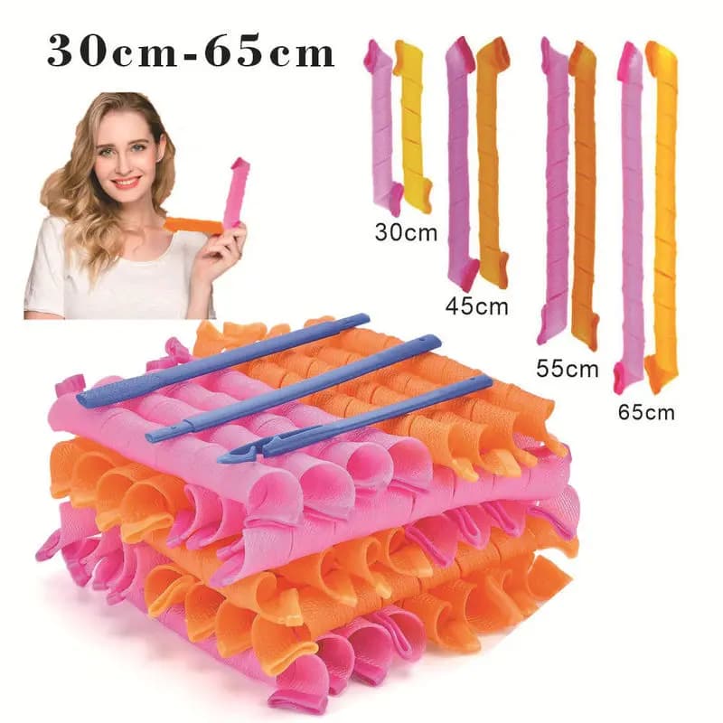 Iron Hairpins Magic 30 cm Hair styling tool Spiral shape Frangia Bigodino Hair tool for lazy person Best seller Beauty Healthcare