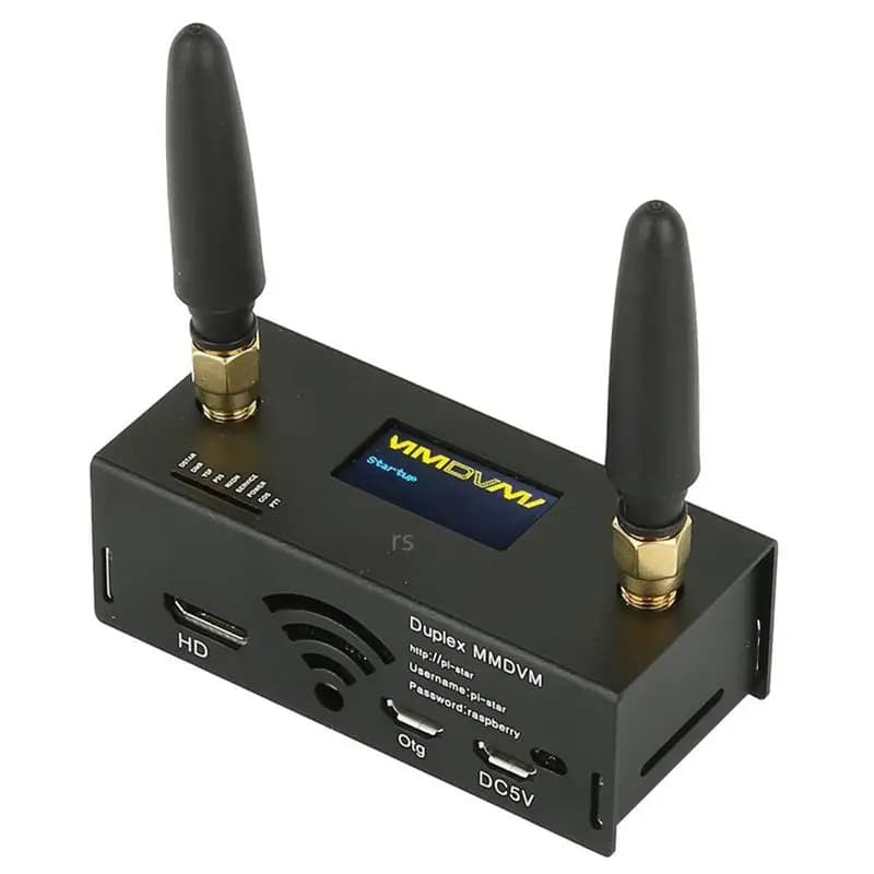 QWE-Duplex MMDVM Hotspot Wifi Digital Voice Modem Supports DSTAR/ P25/DMR For Raspberry Pi 3/Zero W