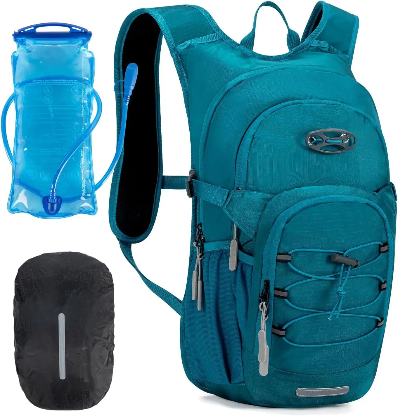 18L Travel Backpack For Women Man Multipurpose Hiking Backpack With 3L Water Bladder Insulated Hydration Pack Ideal For Cycling