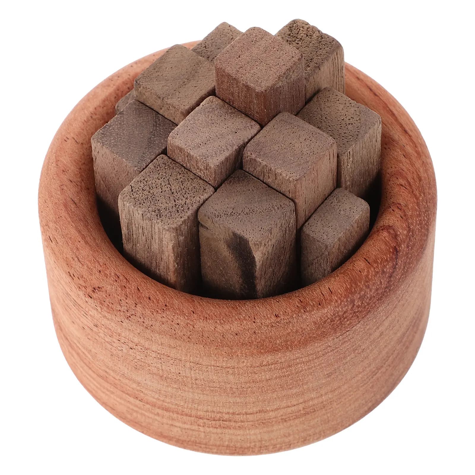Small Woodpile Shape Essential Oil Diffuser Natural Wood Aroma Diffuser Car Bedroom Living Room Diffusing Perfume Wood