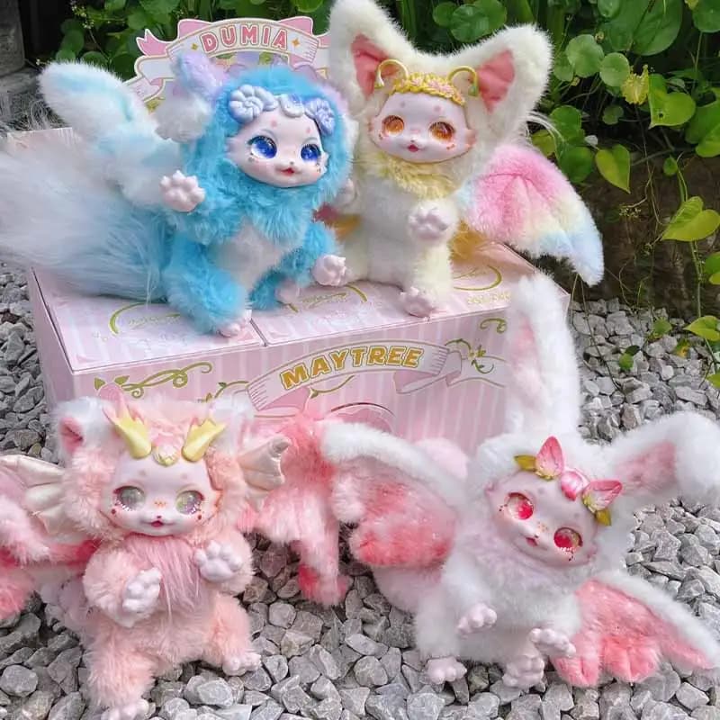 Mayteree Dumia Morino Star Boundless Series Blind Box Bambola congiunta Fantasy Biologia Caratteristiche Grande coda Scatola misteriosa Regali a sorpresa