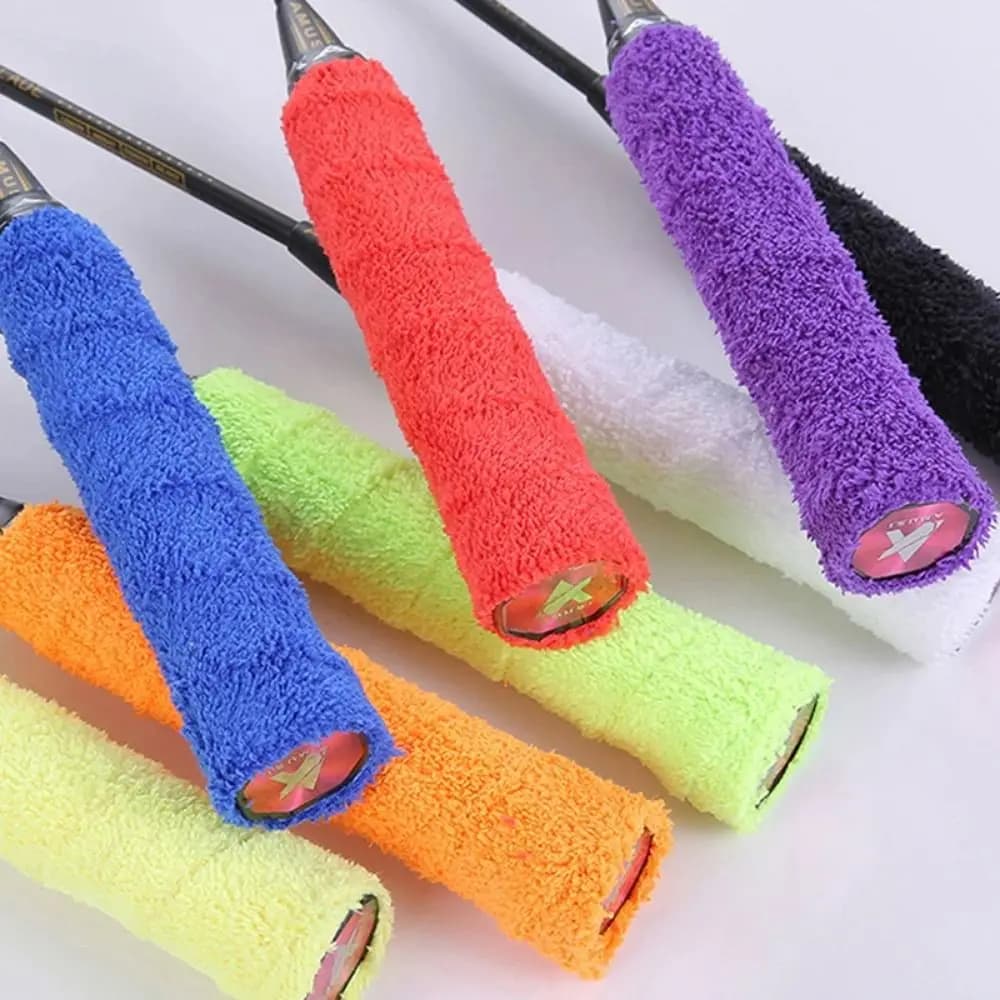 Overgrip Colorful for Badminton Rack, Anti-slip, Absorbent, Soft and Breathable, Tennis Grip Tape