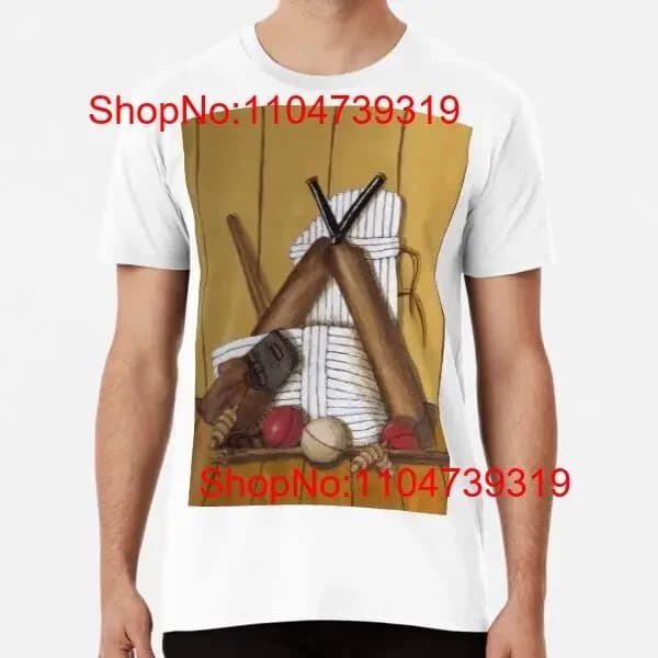 Maglietta vintage Cricket Premium dalla S alla 5XL Made in AU USA vintage lavata moda streetwear Top da indossare tutti i giorni unisex