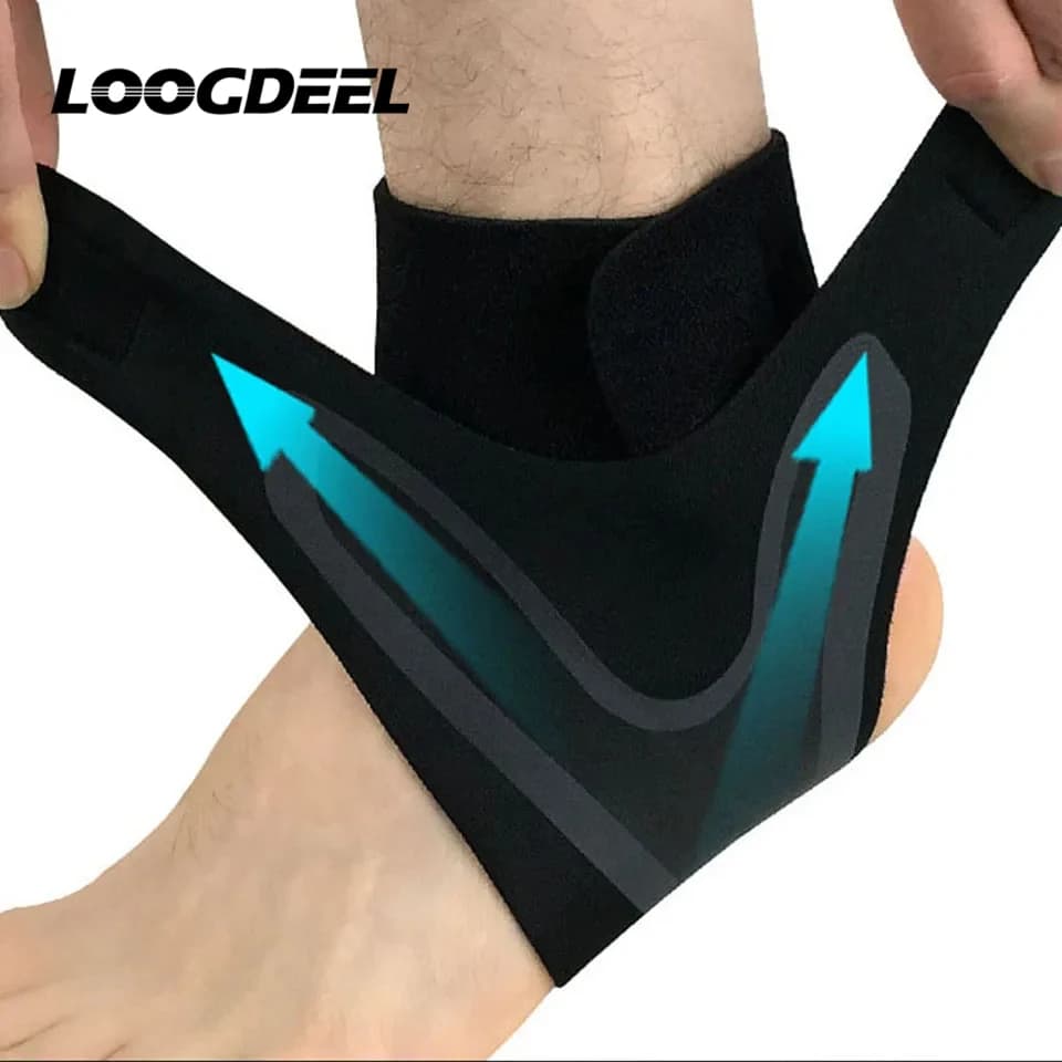 1 pz cavigliera supporto elasticità regolazione libera protezione del piede proteggere la fasciatura distorsione prevenzione Sport Fitness