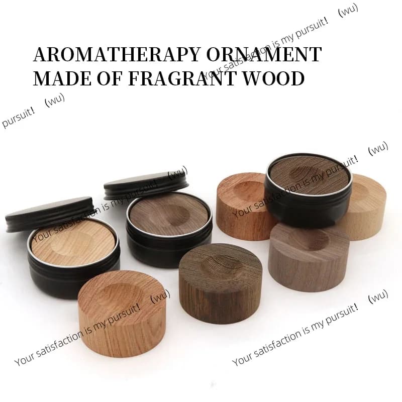 Diffusore di aromi in legno massello naturale - adatto per accessori profumati a lunga durata in case, bagni, soggiorni, ecc.