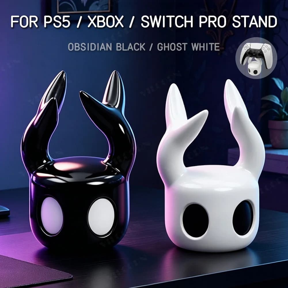 Supporto per Controller da Collezione per PS4/PS5/Switch Pro/Xbox, Stand per Gamepad a Forma di Cavaliere, Accessorio da Gaming per Esposizione su Scrivania