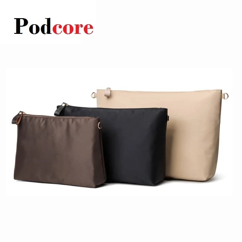 Borsa Inserto Organizzatore Nylon Grande Tote Bag Organizer Inserto Borsa Borsa da donna Organizzatori Neceser Maquillaje Mujer