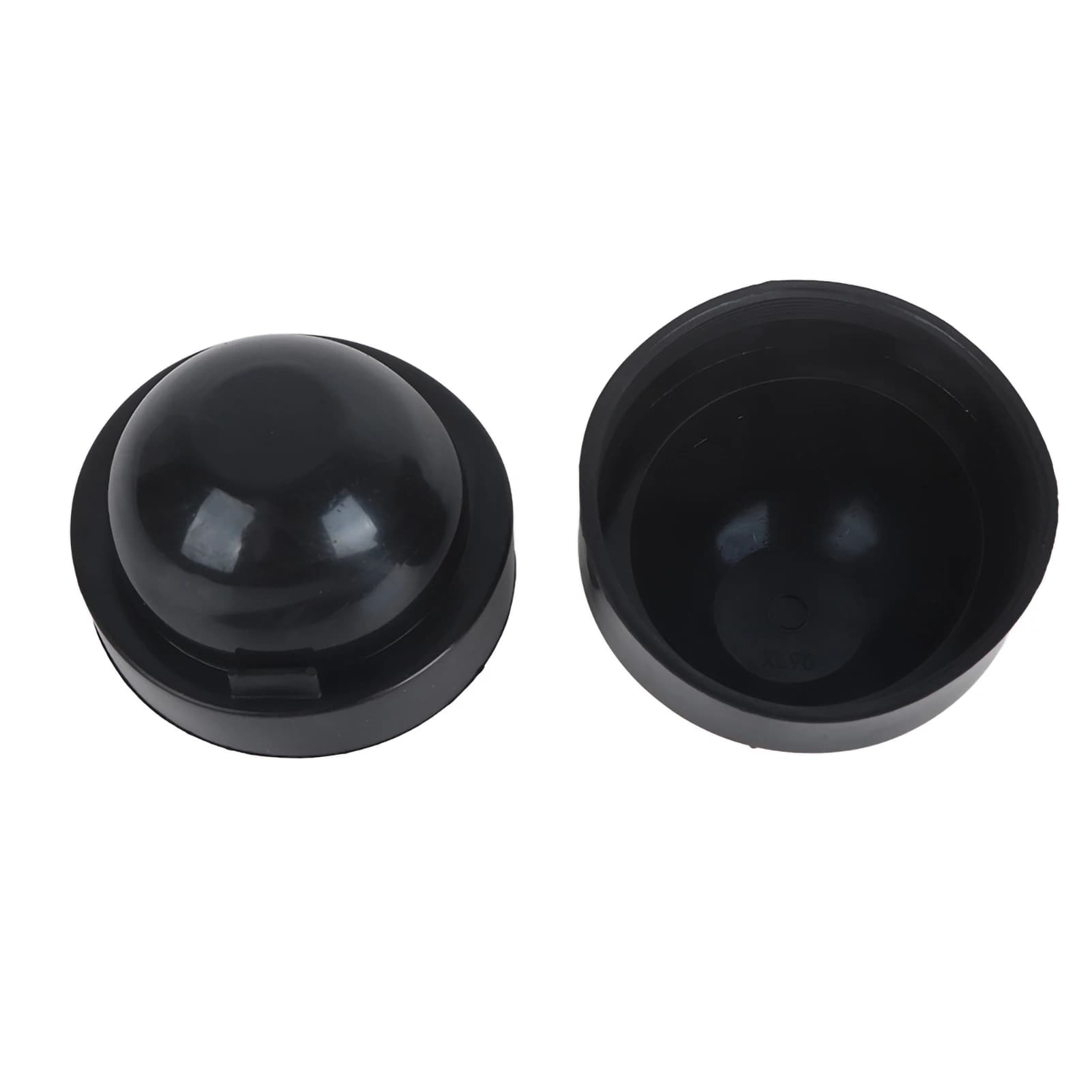 2 pieces 90 mm black rubber for car LED lighthouse dust cap housing waterproof headlight