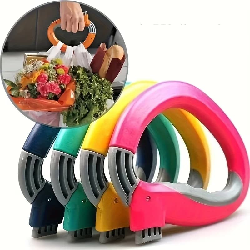 La maniglia ergonomica per la borsa della spesa rende facile da riporre e trasportare oggetti per la casa con una comoda impugnatura