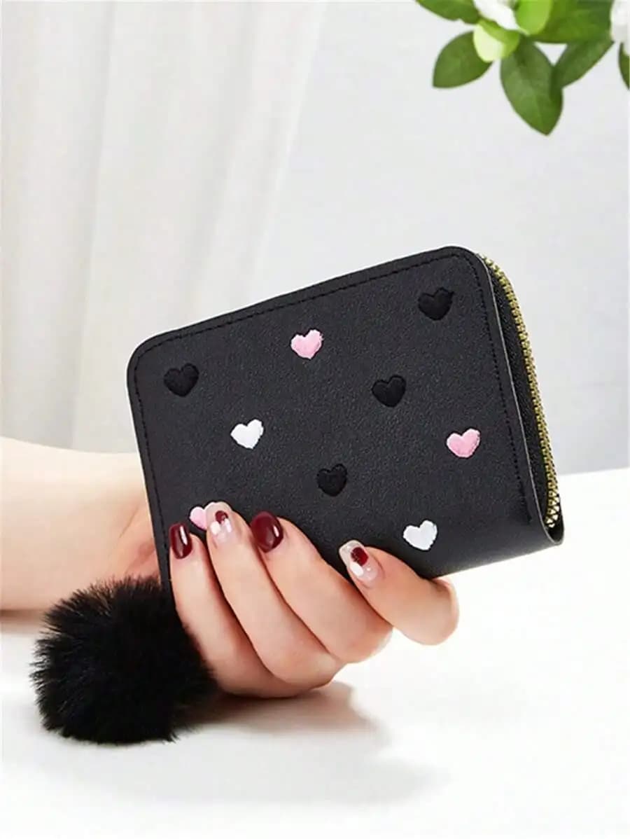 Borsa da donna, portamonete, portafoglio piccolo, regalo di San Valentino per lei