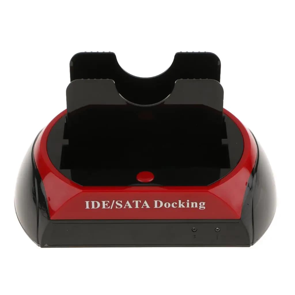 Docking Station Sata a USB, Base per Doppio Disco Rigido, Supporto USB 2.0 IDE SATA HDD per Espansione Memoria Esterna