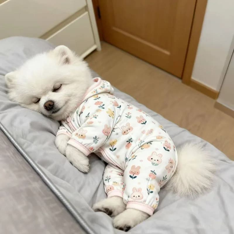 Pigiama Caldo e Carino per Cani e Gatti, Nuovo Comodo Pigiama a Quattro Zampe per Cuccioli, Universale Antifreddo, Prodotti per Animali Domestici