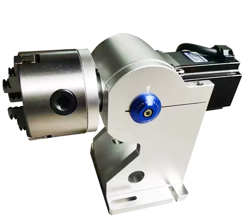 JUNFEI laser marking accessories, rotating axis for laser engraving machine, for rings, bottles and irregular shapes