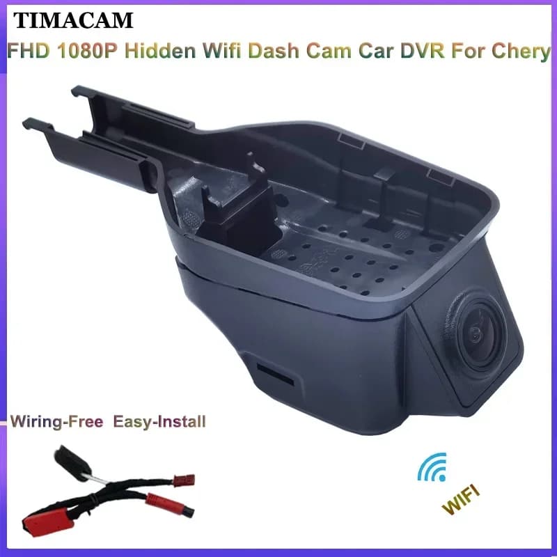 TIMACAM Plug and Play 1080P WIFi Car Video Recorder for Chery Tiggo 8 pro Plus Omoda 5 Kaiyi E5 Arrizo 8 2018-2024 Dash Cam