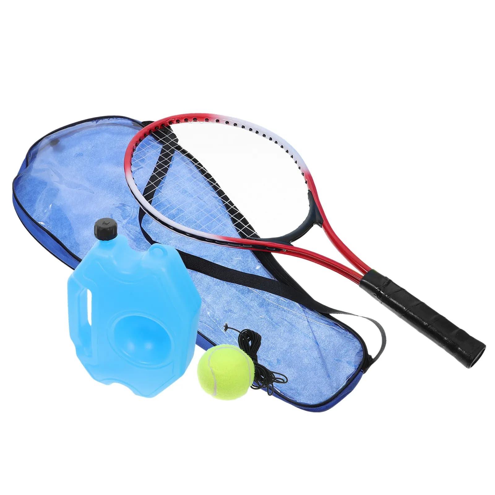 Tennis Trainer Rebound Ball Set with String Practice Equipment for Kids Beginners Outdoor Training