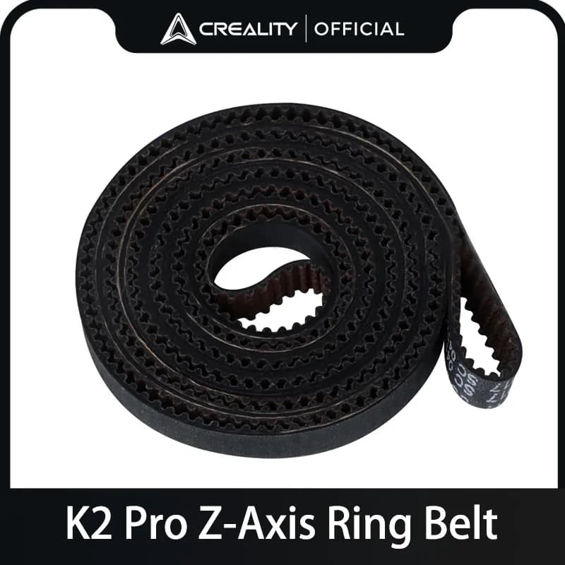 Cinghia ad anello per asse Z originale Creality K2 Pro, ricambio per stampante 3D Creality K2 Pro, 1 pz, accessori per stampante 3D