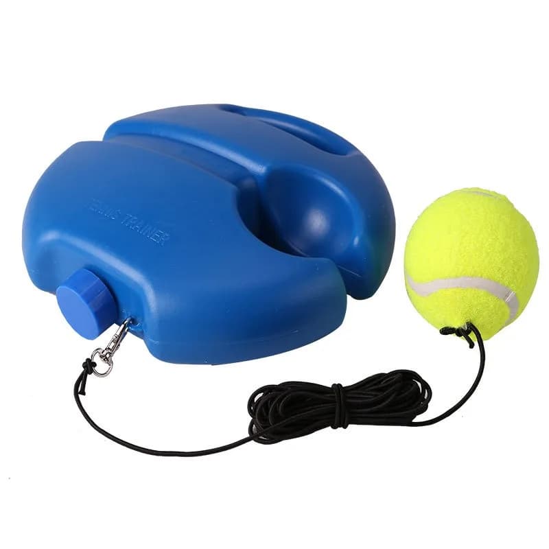 Attrezzo Professionale per Allenamento Tennis, Base con Corda Elastica, Trainer per Tennis con Rimbalzo Autonomo