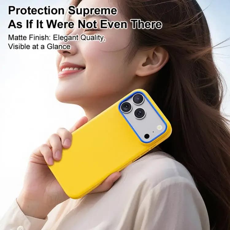 Custodia Protettiva Magnetica in PC Effetto Pelle Serie Blues Antiurto a Copertura Totale per iPhone 17 16 Pro Max 17 16 Pro