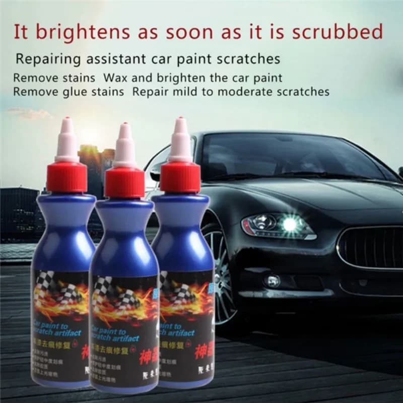 Strumento di riparazione antigraffio per agente antigraffio per auto con spugna graffi per auto riparazione cera lucidante accessori per auto antigraffio