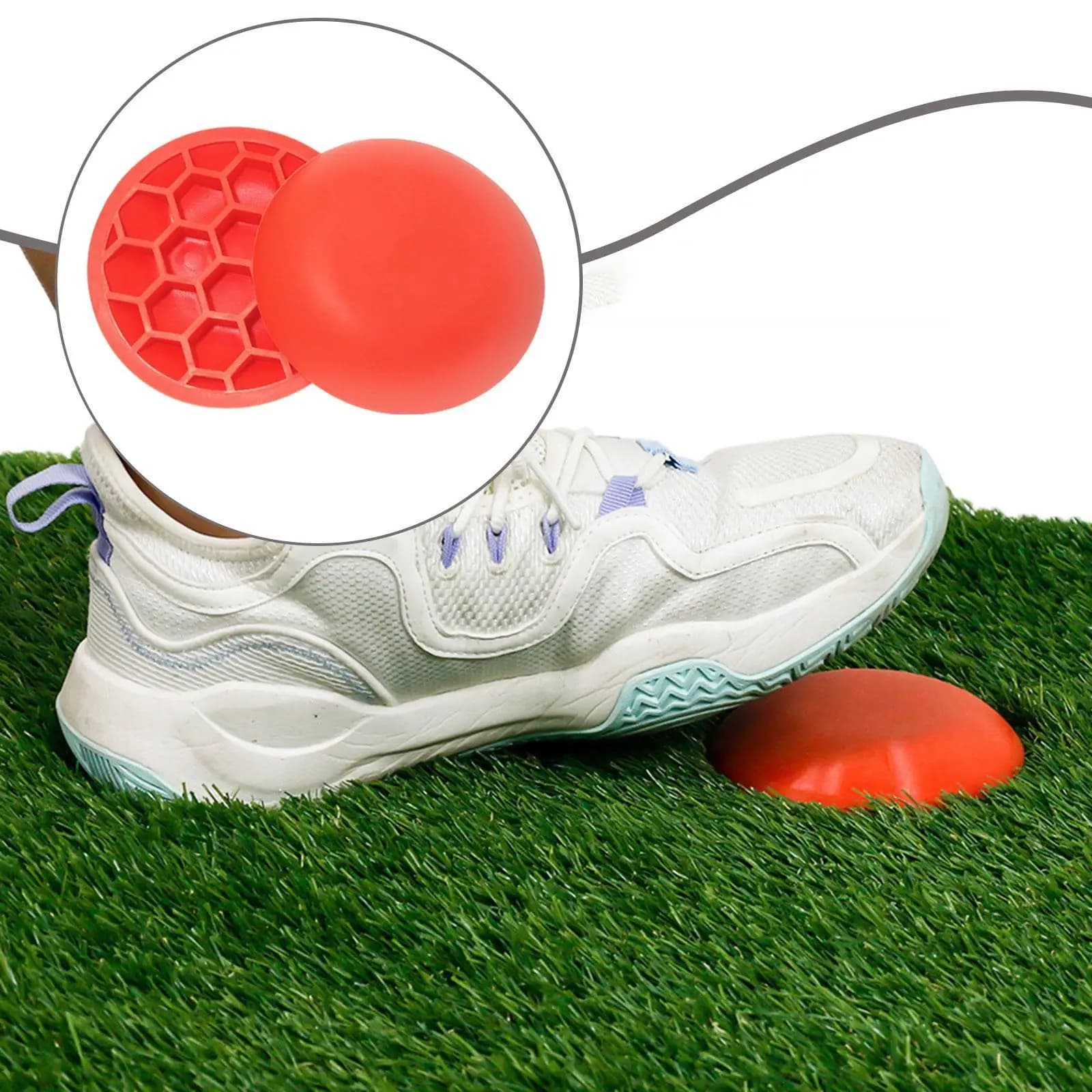 Piastra di Allenamento per il Trasferimento del Peso nel Golf, Tappetino in Gomma per Migliorare la Forza dello Swing