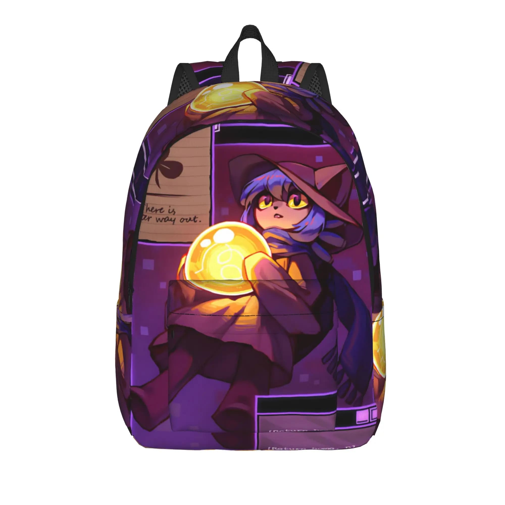 OneShots Niko Teenage Backpack Sports High School Work Daypack for Men Women College Canvas Bags
