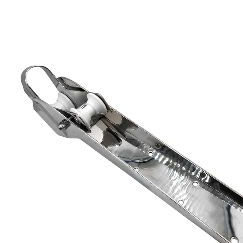 Accessori per Barche: Rulli di Prua per Ancora in Acciaio Inox 316 Lucidato a Specchio per Yacht