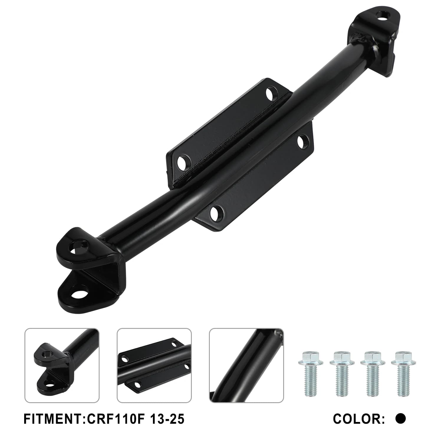 Moto Pedana Poggiapiedi Pioli Staffa di Montaggio Bar 6061 In Alluminio Per Honda CRF110 2013-2025 Moto Accessori