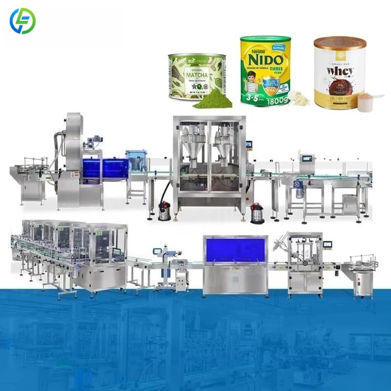 High Precision Multifunctional Baby Skimmed Milk Powder Whey Protein Coffee Powder Filling Beverage Chemical Glass Customized