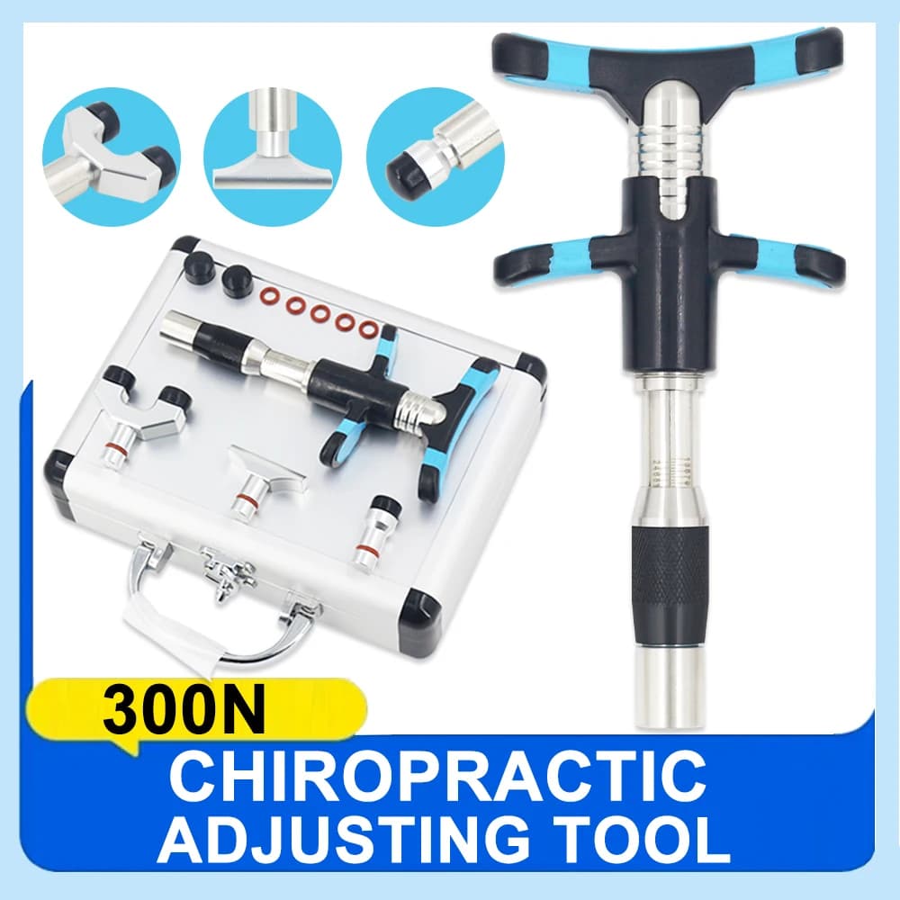 Portable Chiropractic Adjusting Tools Activation Therapy Body Massage Lumbar Pain Alleviate Spine Manual Correction Gun