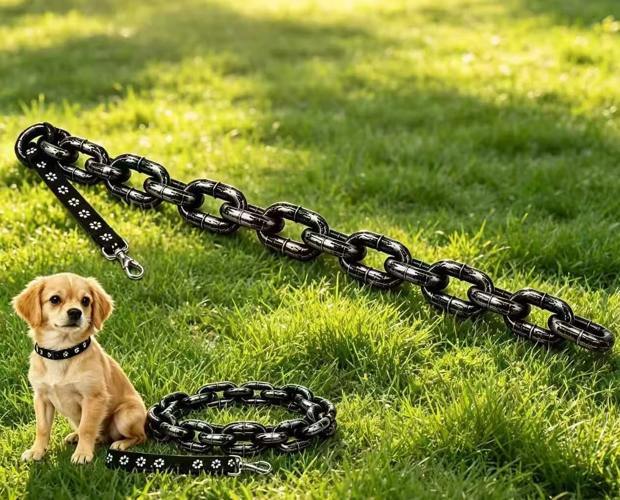 1pc Giant Plastic Dog Leash, Lightweight Replica of Tethering Rope, Specialized Pet Dog Rope for Small Dogs