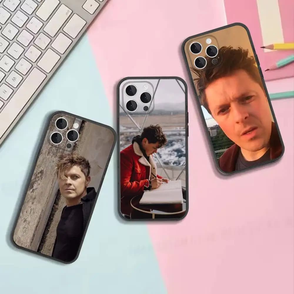 Michael Patrick Kelly Phone Case For iPhone 17,16,15,14,13,12,11,Pro,Max,Plus Black Shockproof Soft Cover