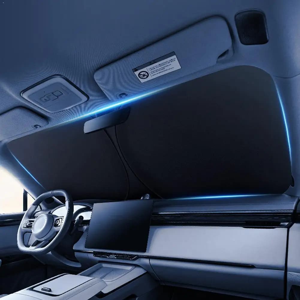 Parasole Auto Riflettente UV 2026 - Protezione Parabrezza, Isolamento Termico, Tende Oscuranti Pieghevoli per Auto