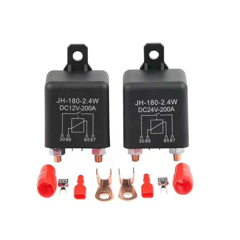 Relè WM686 4 pin normalmente aperto 12V 24V 100A 120A 200A per avviamento auto, interruttore relè di carica divisa ON/OFF per batteria