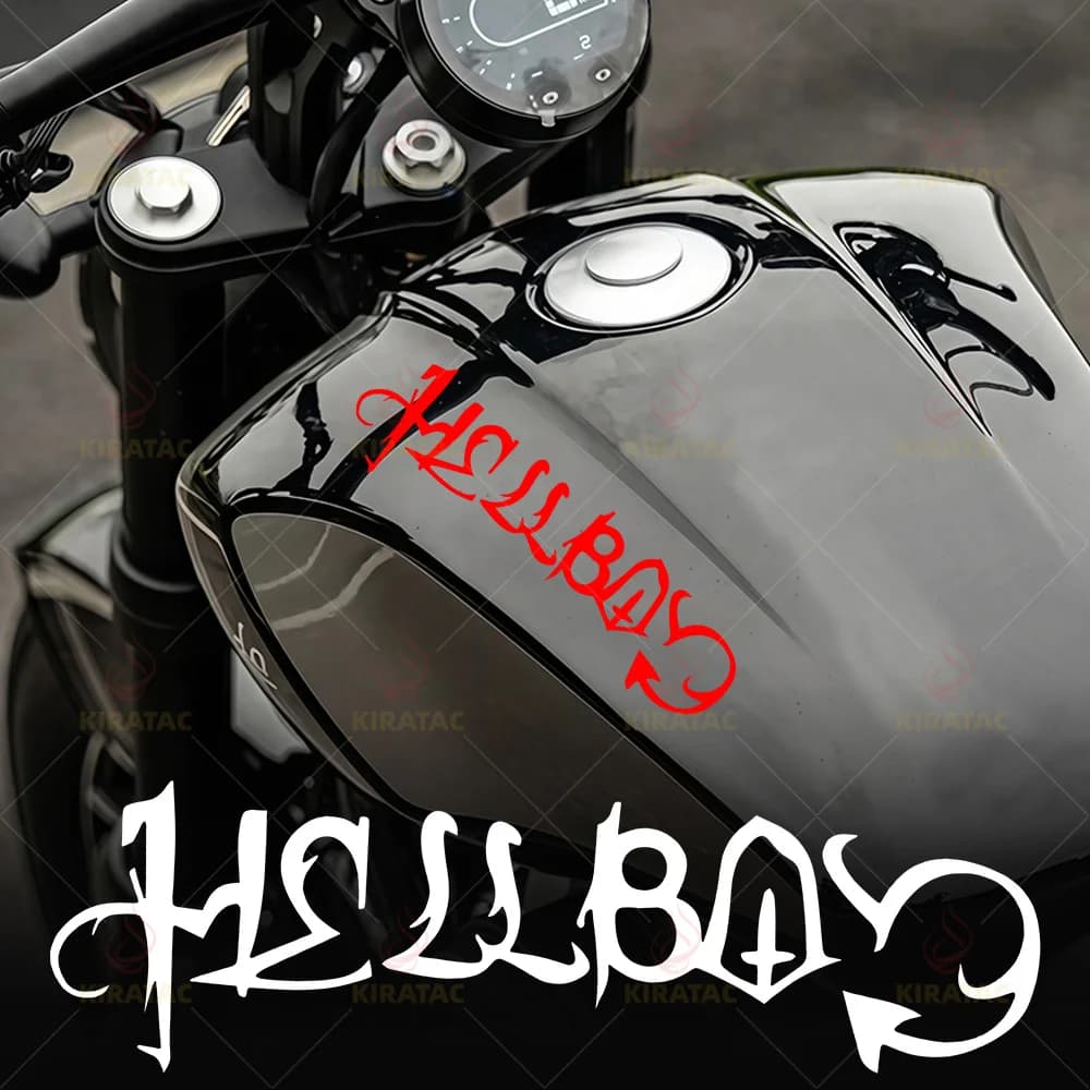 Adesivi per Casco Moto He*L Boy, Impermeabili per Carenatura, Serbatoio, Bauletto, Decorazioni per Scooter, Decalcomanie in Vinile Autoadesive