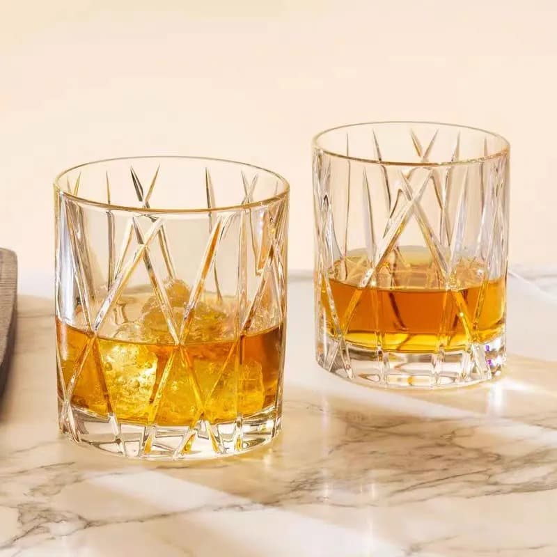 Set di 2 Bicchieri da Birra, Piccoli Bicchieri da Vino per KTV e Bar, Bicchieri per Acqua, Bicchieri per Whisky, Bicchieri per Cocktail