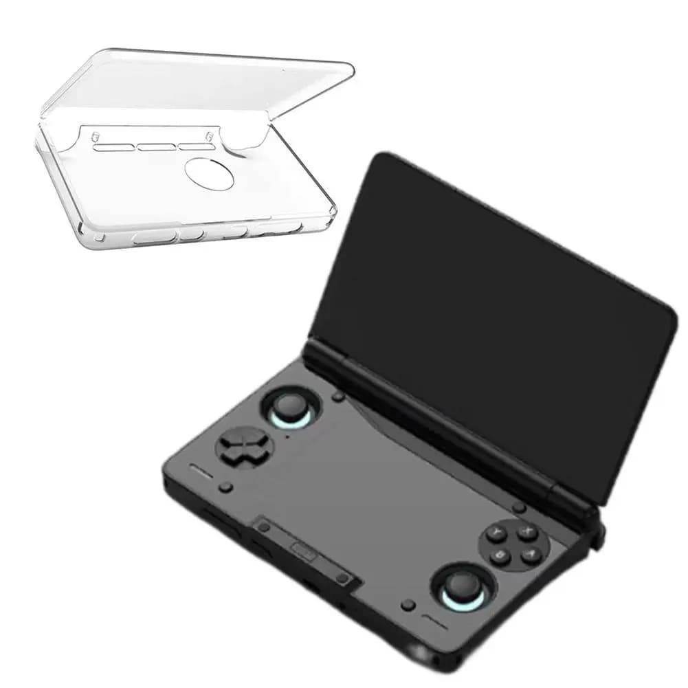 Custodia Protettiva Trasparente AYN THOR, Cover Rigida Anti-Graffio per Console da Gioco Portatile con Doppio Schermo