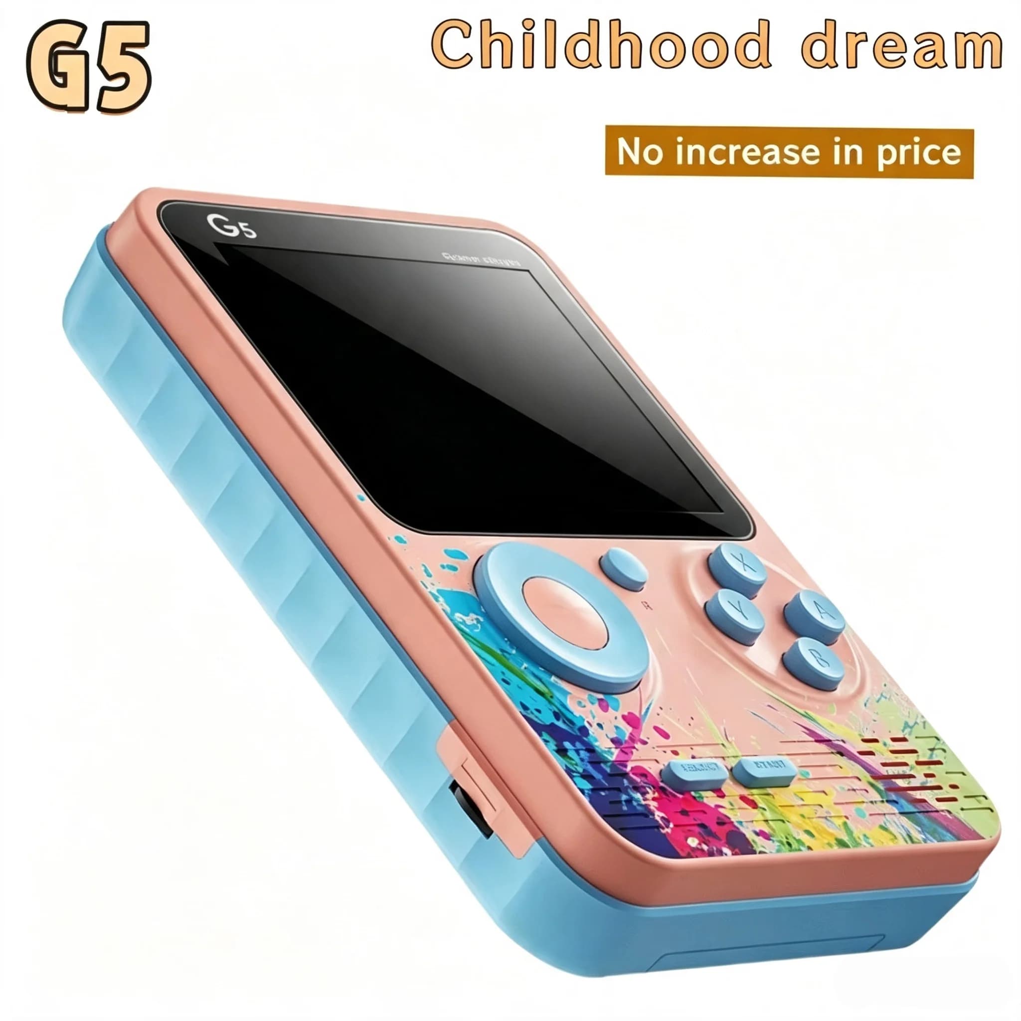 G5 MINI Video Game Handheld Game Players Portable Retro Video Console Boy 8 Bit Color LCD Screen Games