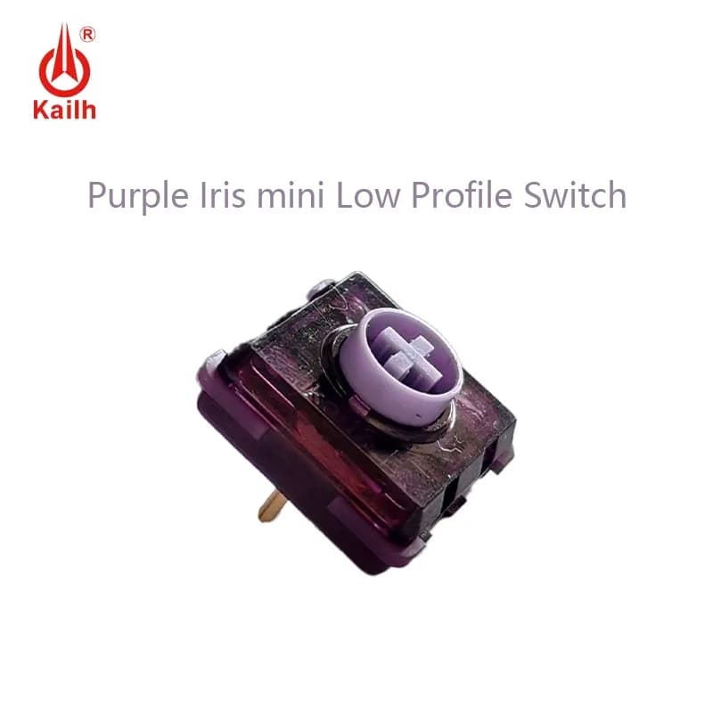 Interruttore Kailh Purple Iris Silenzioso Lineare a Basso Profilo con Trigger Rapido Compatibile con Tastiere da Gaming HITBOX Serie Raptor