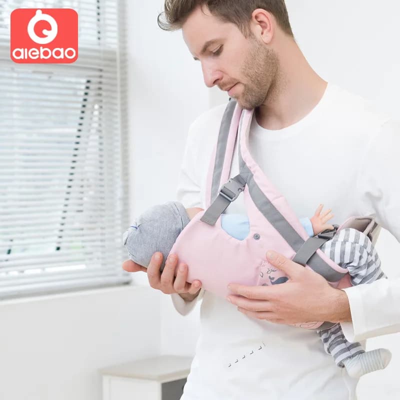 Aiebao Ackpacks Carriers Sgabello per la vita del bambino Cinghia per neonato Cinghia per abbraccio anteriore multifunzionale per quattro stagioni