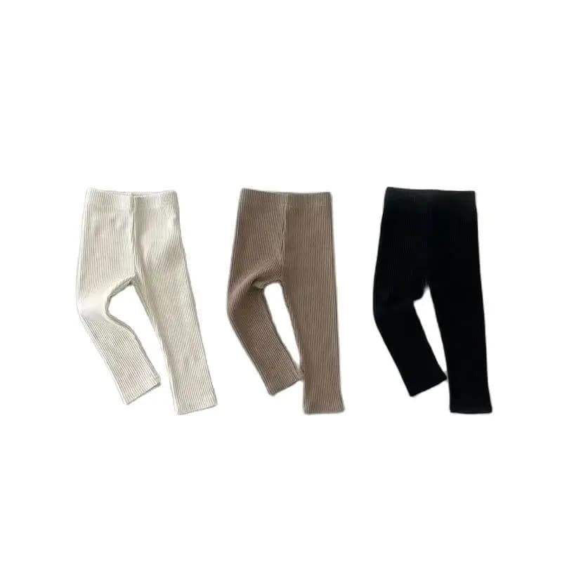 Solid Brief Style All-match Infant Baby Skinny Pants Cotton Elastic Kids Boys Girls Slim Stretch pantaloni per Leggings per neonati