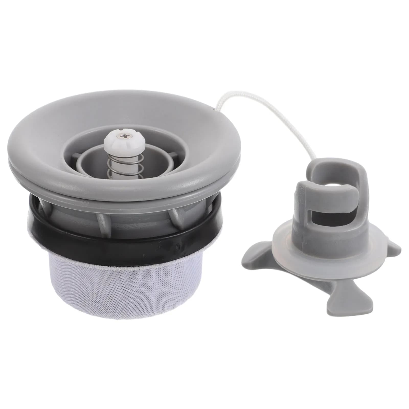 Adattatore per Valvola Gonfiabile, Connettore Mini Pompa in Plastica per Kayak, Paddle Board, Accessori per Tavole da Surf, Pompa d'Aria Universale
