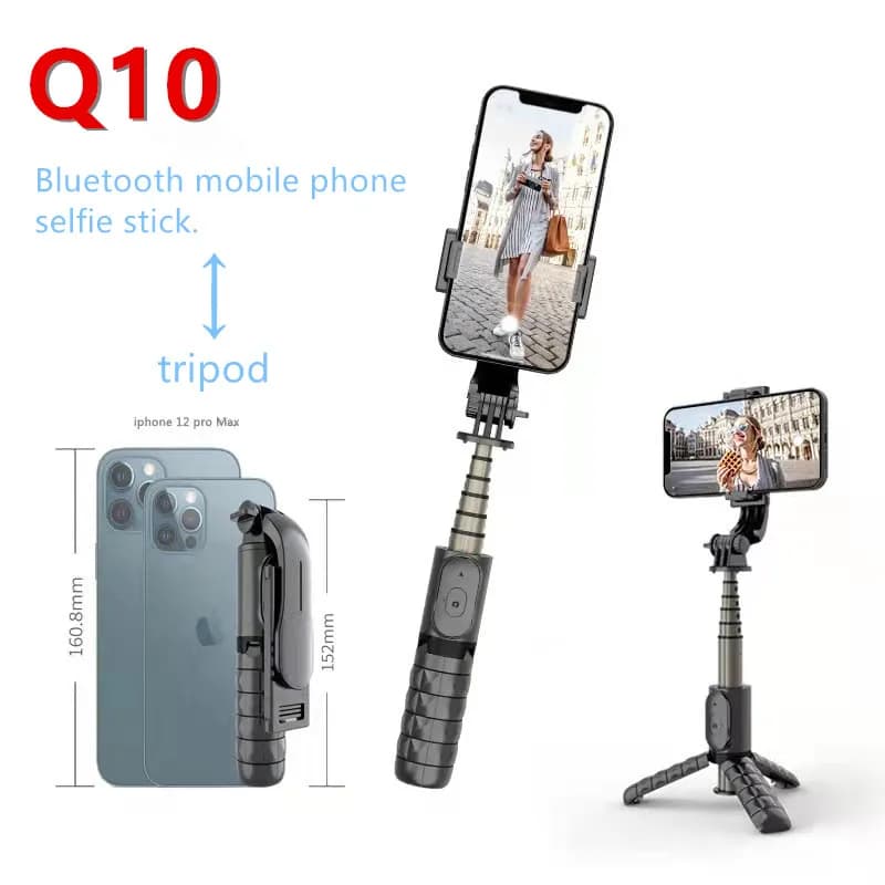 NUOVO treppiede portatile per selfie stick per telefono cellulare con stick Bluetooth telescopico per Huawei Honor iPhone Android Xiaomi